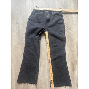 Sonoma Women's Jeans, Black, Size 6, Raw Hem, ankle